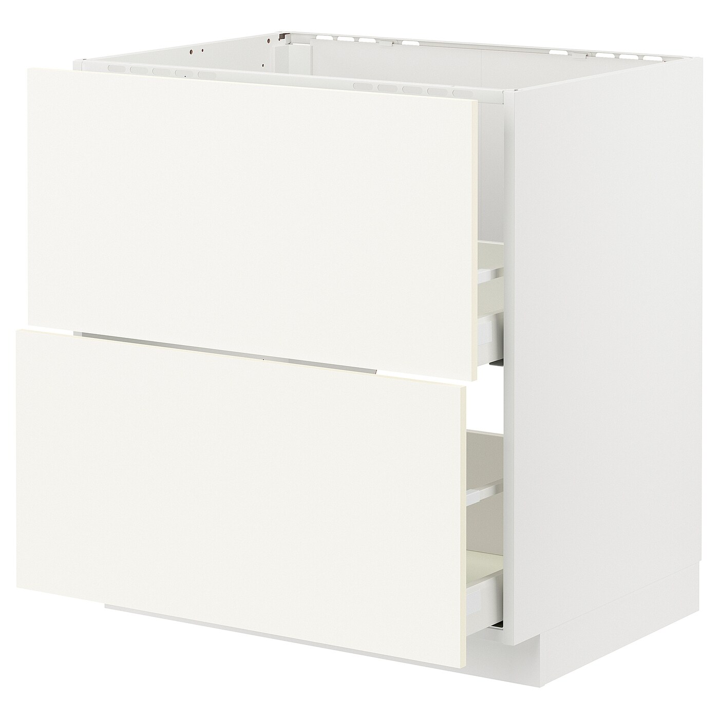 Напольный кухонный шкаф  - IKEA METOD MAXIMERA, 88x61,6x80см, белый, МЕТОД МАКСИМЕРА ИКЕА