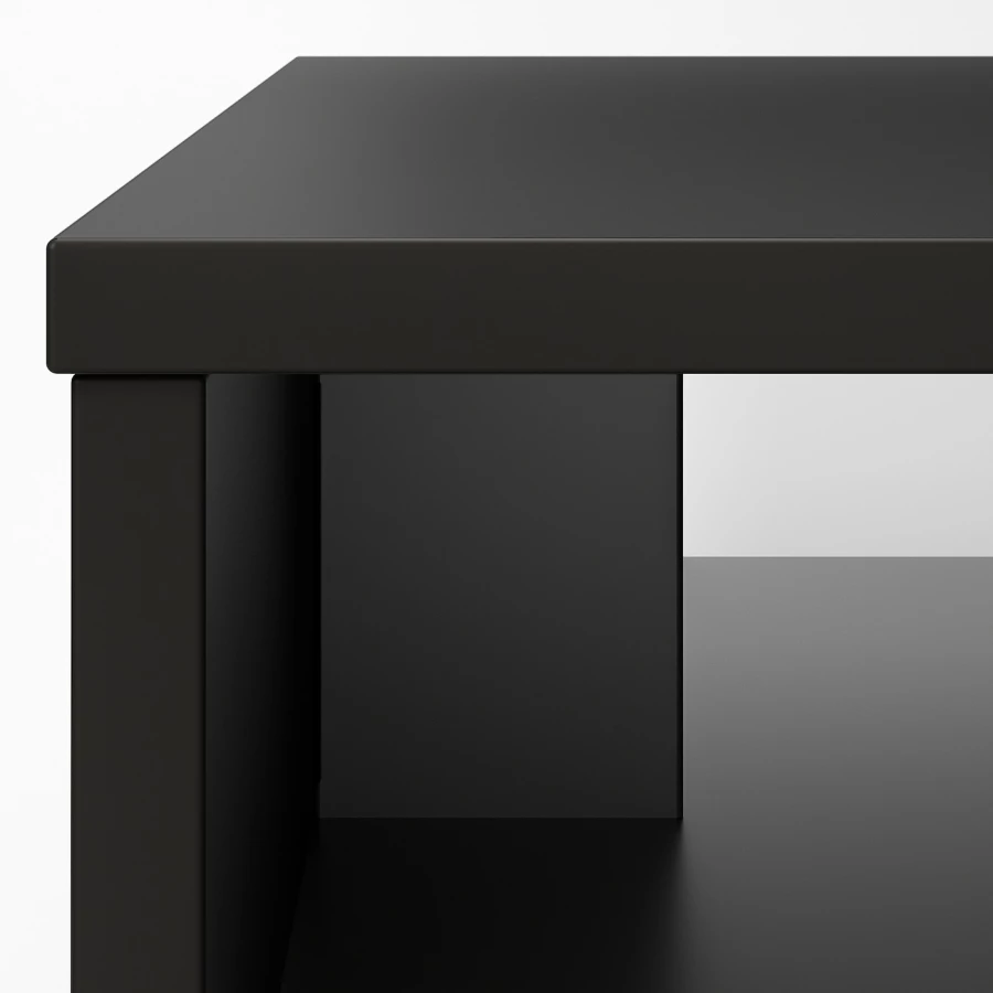 Приставной столик - IKEA ИКЕА TUNSTA, 70x50х37 см, антрацит (изображение №5)