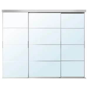 SKYTTA / AULI Комбинация раздвижных дверей ИКЕА