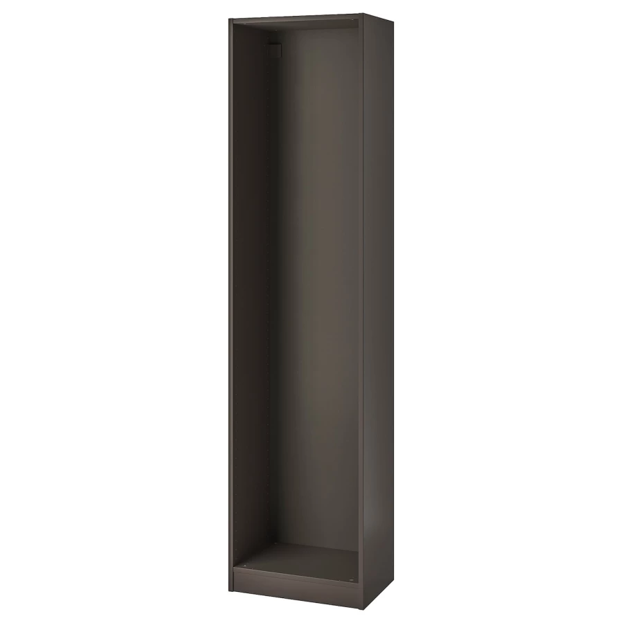 Каркас гардероба - IKEA PAX, 50x35x201 см, темно-серый ПАКС ИКЕА (изображение №1)
