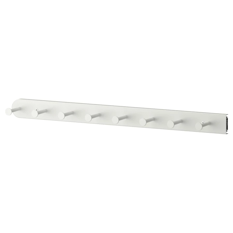 Выдвижная многофункциональная вешалка - IKEA KOMPLEMENT/ КОМПЛИМЕНТ ИКЕА, 58 см, белый (изображение №1)