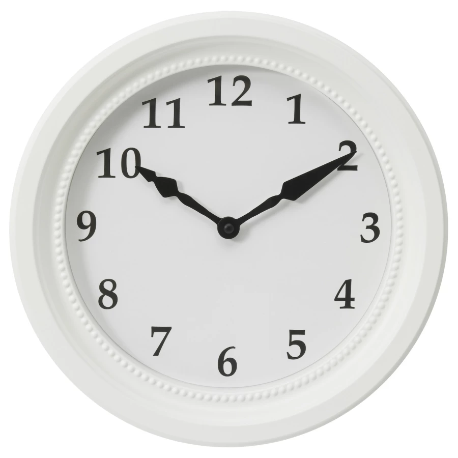 Настенные часы - IKEA SÖNDRUM/SONDRUM/СЁНДРУМ ИКЕА, 35 см, белый (изображение №1)