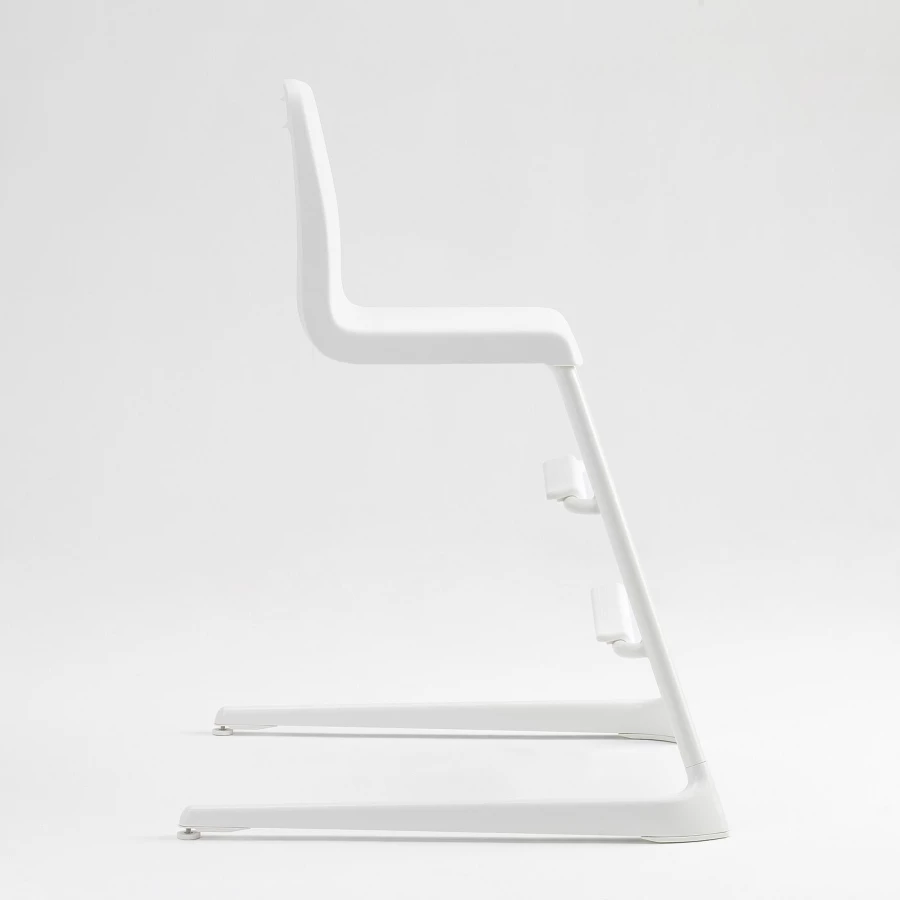Стул детский - IKEA LANGUR/ ЛАНГУР ИКЕА, 82х56 см, белый (изображение №7)
