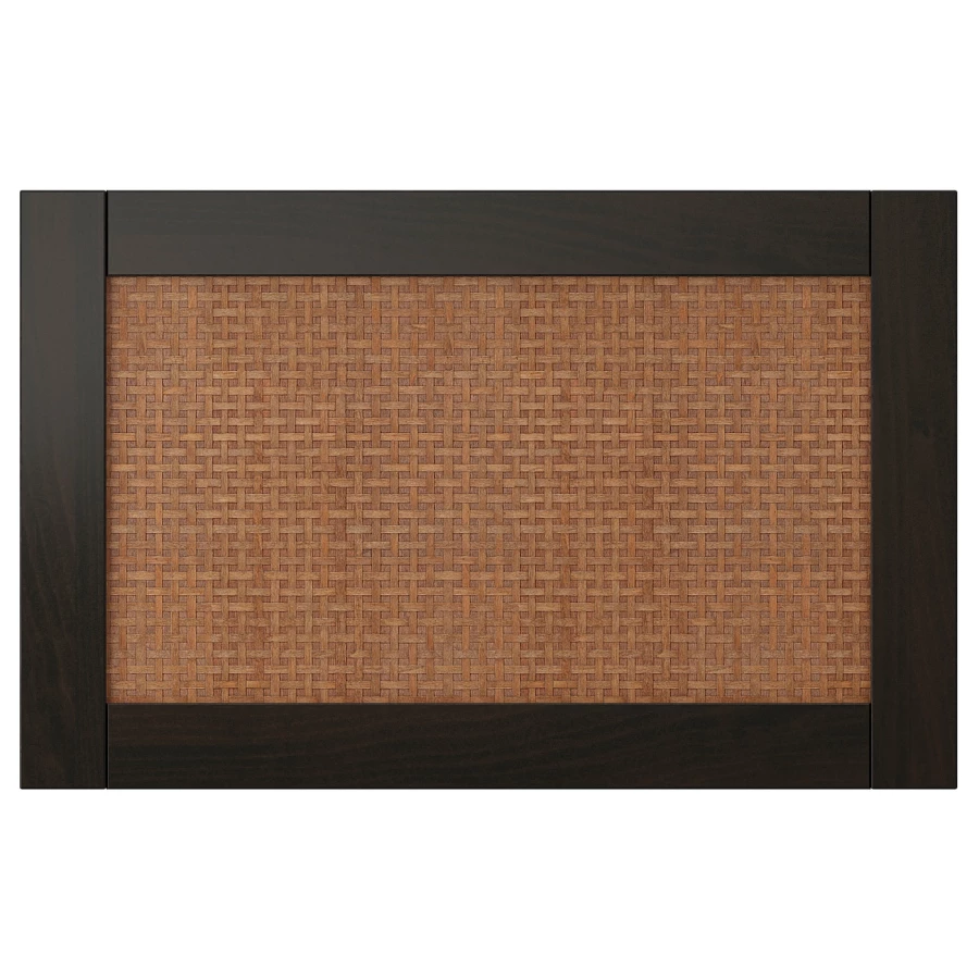 Дверца - STUDSVIKEN IKEA/ СТУДСВИКЕН ИКЕА,  60х38 см, черный/коричневый (изображение №1)