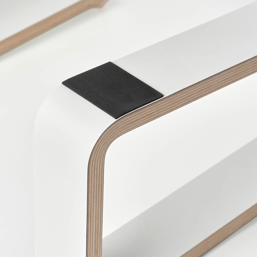 Подставка для ноутбука - STENERIK IKEA/  СТЕНЕРИК ИКЕА,  26х14 см, белый/бежевый (изображение №3)