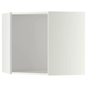 Каркас углового навесного шкафа - METOD IKEA/МЕТОД ИКЕА, 60х67,5 см, белый