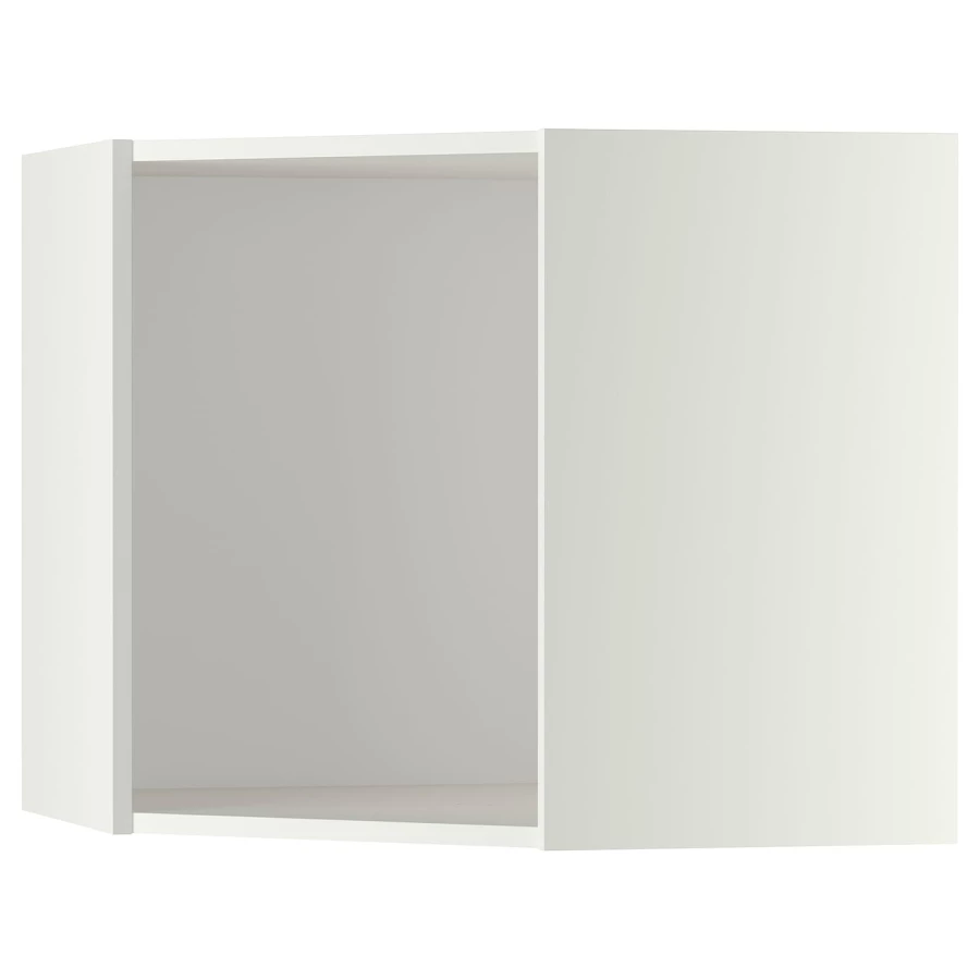 Каркас углового навесного шкафа - METOD IKEA/МЕТОД ИКЕА, 60х67,5 см, белый (изображение №1)