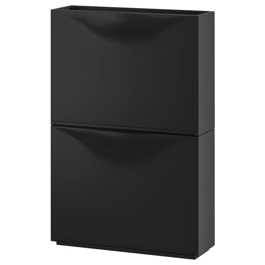 Обувница -  IKEA TRONES/ТРОНЭС ИКЕА, 39х18 см, черный (изображение №1)