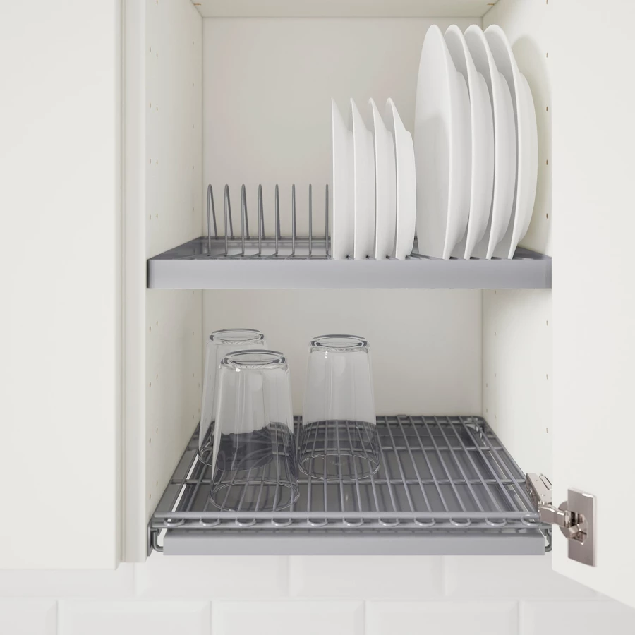 Сушилка для настенного шкафа - UTRUSTA IKEA/ УТРУСТА ИКЕА, 36,4х34,9 см , серебряный (изображение №2)