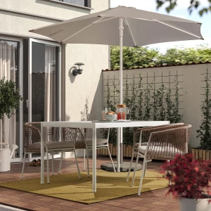 Второе фото. Текстильный ковер для дома и улицы - IKEA MORUM/МОРУМ ИКЕА, 230х160 см, желтый