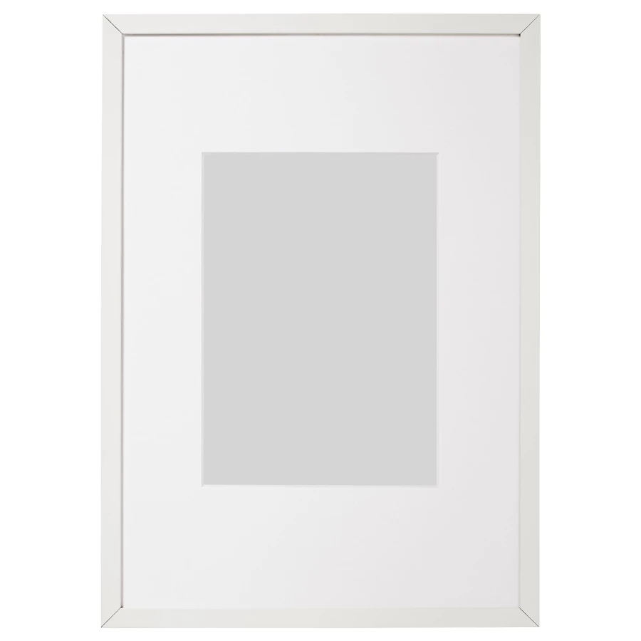 Рамка - IKEA LOMVIKEN, 21х30 см, белый, ЛОМВИКЕН ИКЕА (изображение №1)