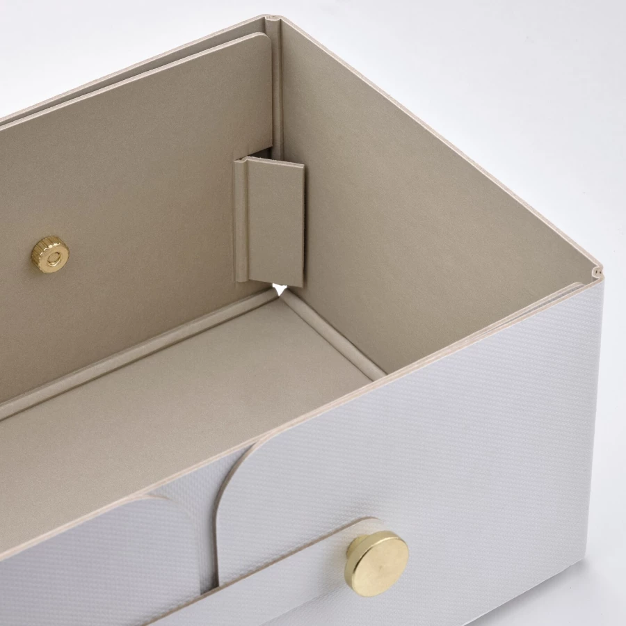 Коробка с отделениями - SPINNROCK IKEA/ СПИННРОКК ИКЕА, 25х16х10 см, белый (изображение №6)