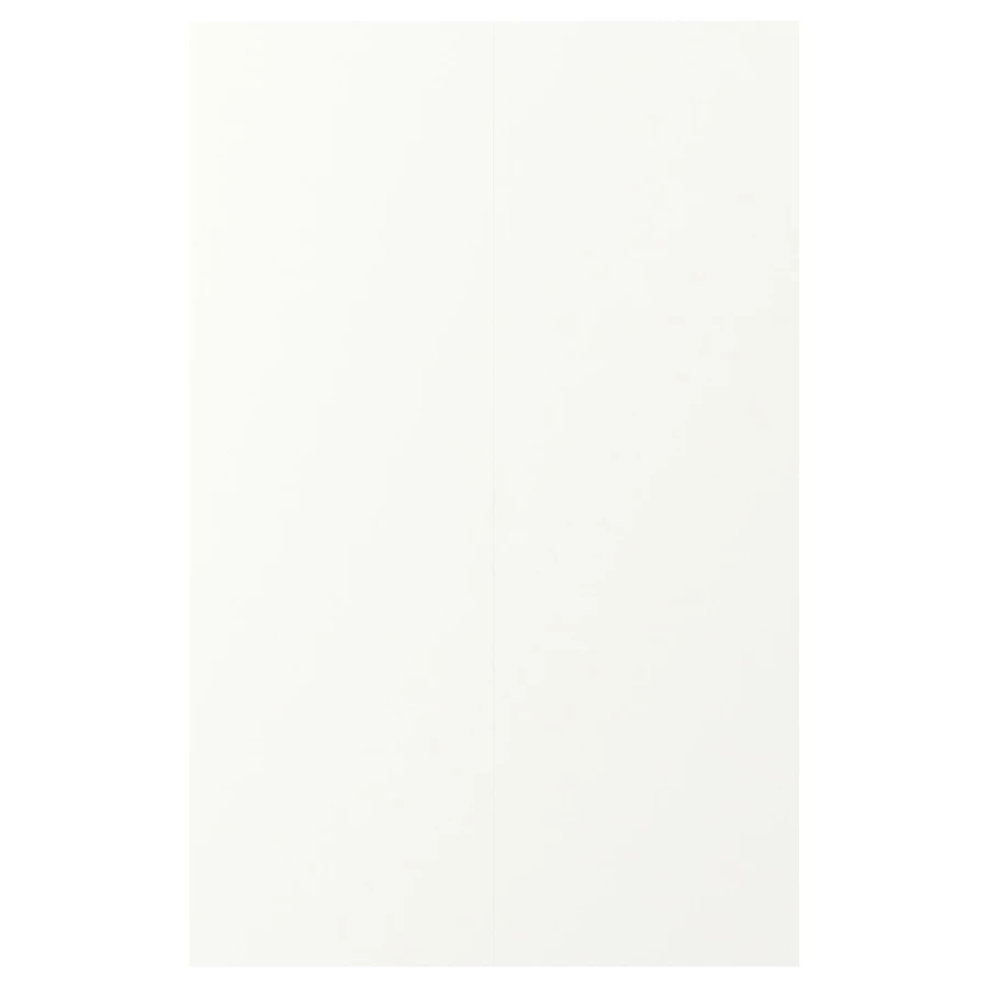 Дверца, 2 шт. - IKEA VALLSTENA, 80х25 см, белый, ВАЛЛЬСТЕНА ИКЕА (изображение №1)