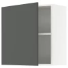 Кухонный навесной шкаф - IKEA KNOXHULT/КНОКСХУЛЬТ ИКЕА, 60x60х31 см, белый/черный