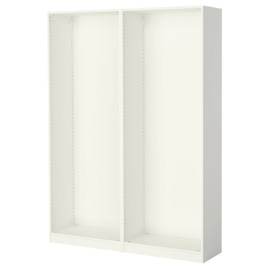 Каркас гардероба - IKEA PAX, 150x35x201 см, белый ПАКС ИКЕА (изображение №1)