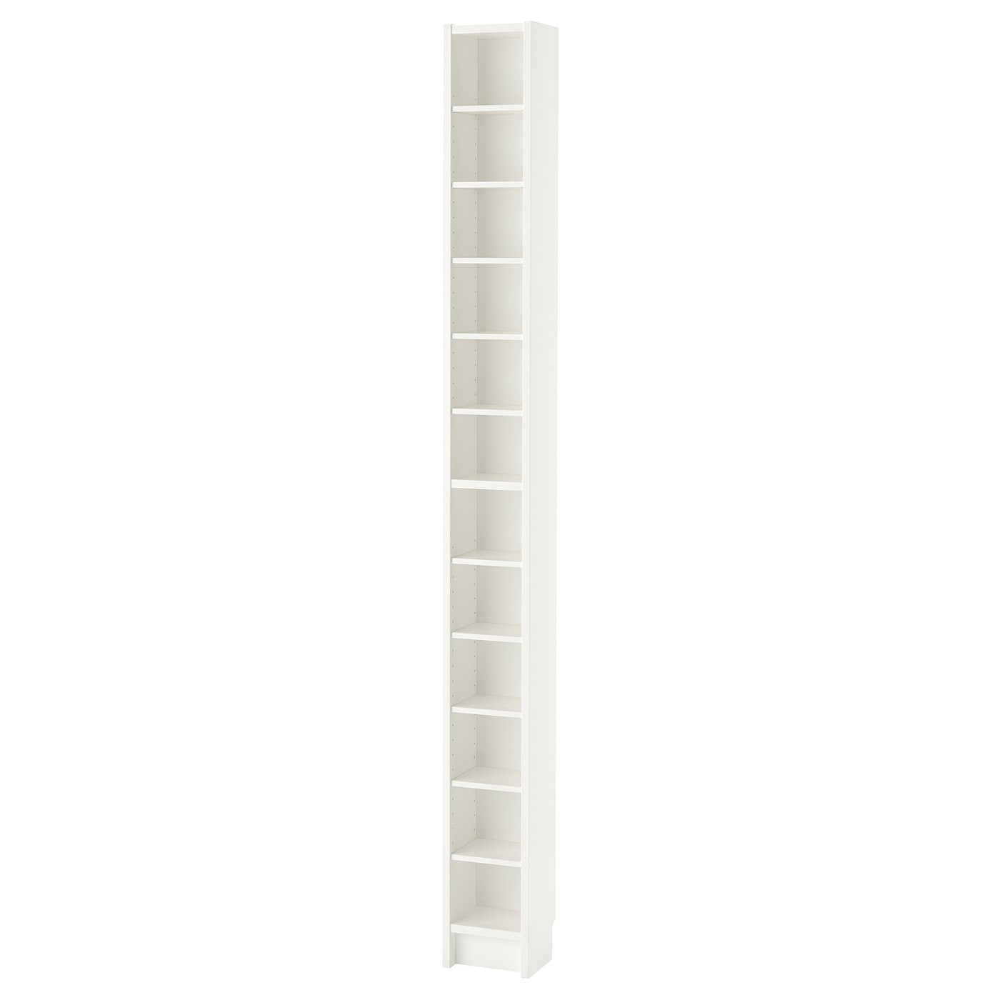 Открытый книжный шкаф - GNEDBY IKEA/ГНЕДБИ ИКЕА, 17х20х202 см, белый