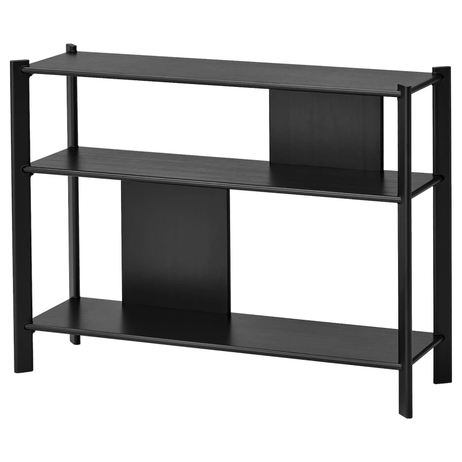 Столик придиванный - IKEA JÄTTESTA/ЙЕТТЕСТА ИКЕА, 71х95х30 см,черный (изображение №1)