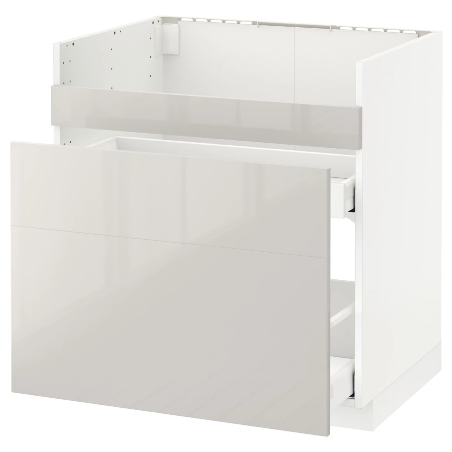 Шкаф под раковину /3 шт/2 шт - METOD / HAVSEN  IKEA/ МЕТОД/ХАВСЕН/ИКЕА, 88х80 см,  белый (изображение №1)
