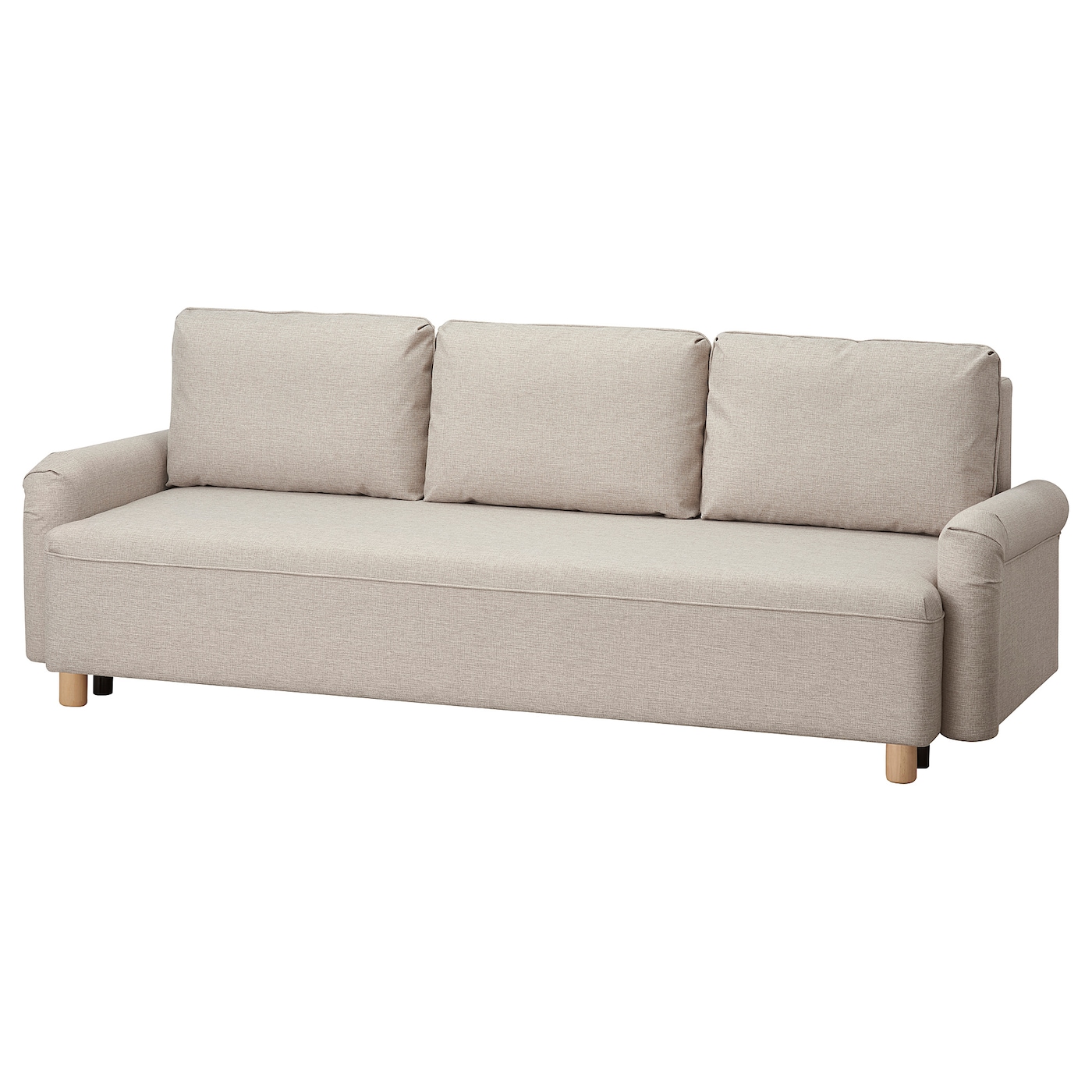 3-местный диван-кровать - IKEA GRIMHULT, 92x236см, бежевый, ГРИМХУЛЬТ ИКЕА