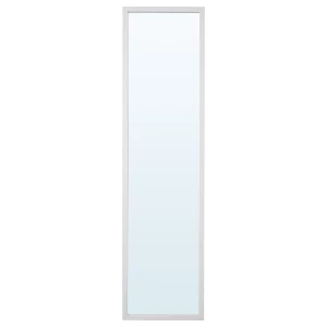 Зеркало настенное - IKEA LILJETRÄD/ЛИЛДЖЕТРЭД ИКЕА, 115х30 см, белый