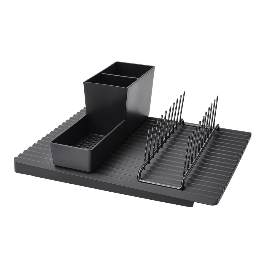 Сушилка для посуды - IKEA RINNIG, 40х31 см, черный, РИННИГ ИКЕА (изображение №1)