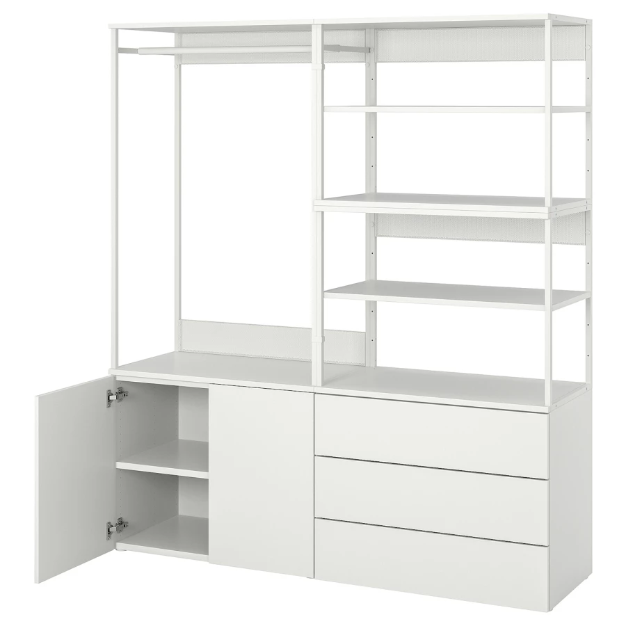 Комбинация для хранения - PLATSA  IKEA/ ПЛАТСА  ИКЕА, 181х160 см, белый (изображение №1)