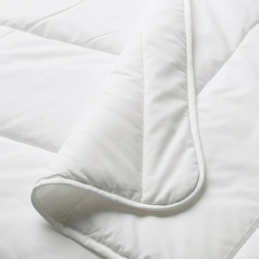 Одеяло - LEN IKEA/ ЛЕН ИКЕА,  125х110 см ,белый (изображение №2)