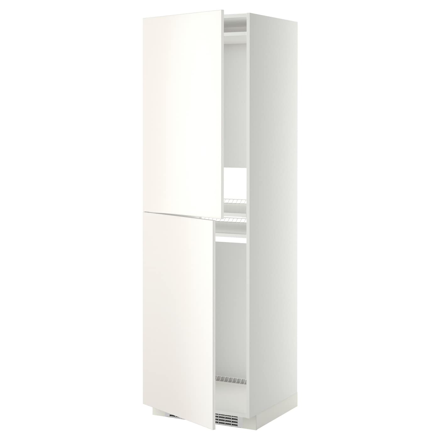 Шкаф для встроенной техники - IKEA METOD, 208x62x60см, белый, МЕТОД ИКЕА