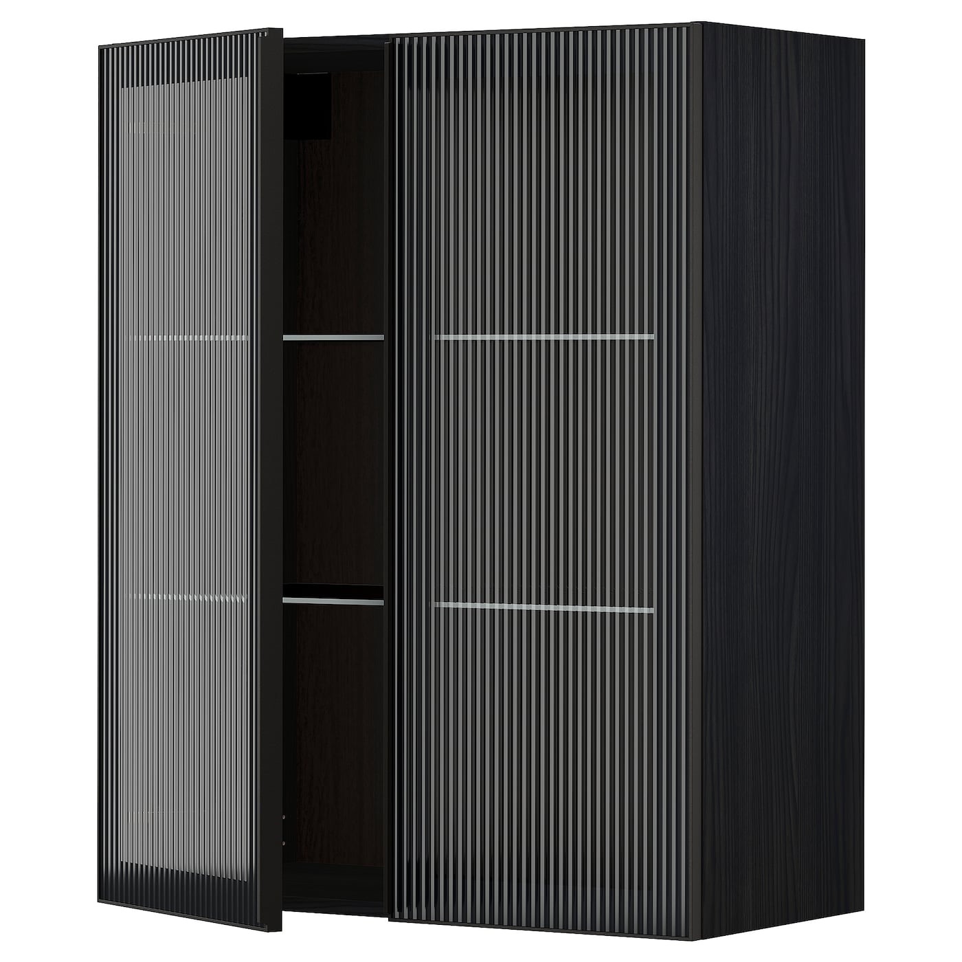 Шкаф  - METOD  IKEA/  МЕТОД ИКЕА, 100х80 см, черный