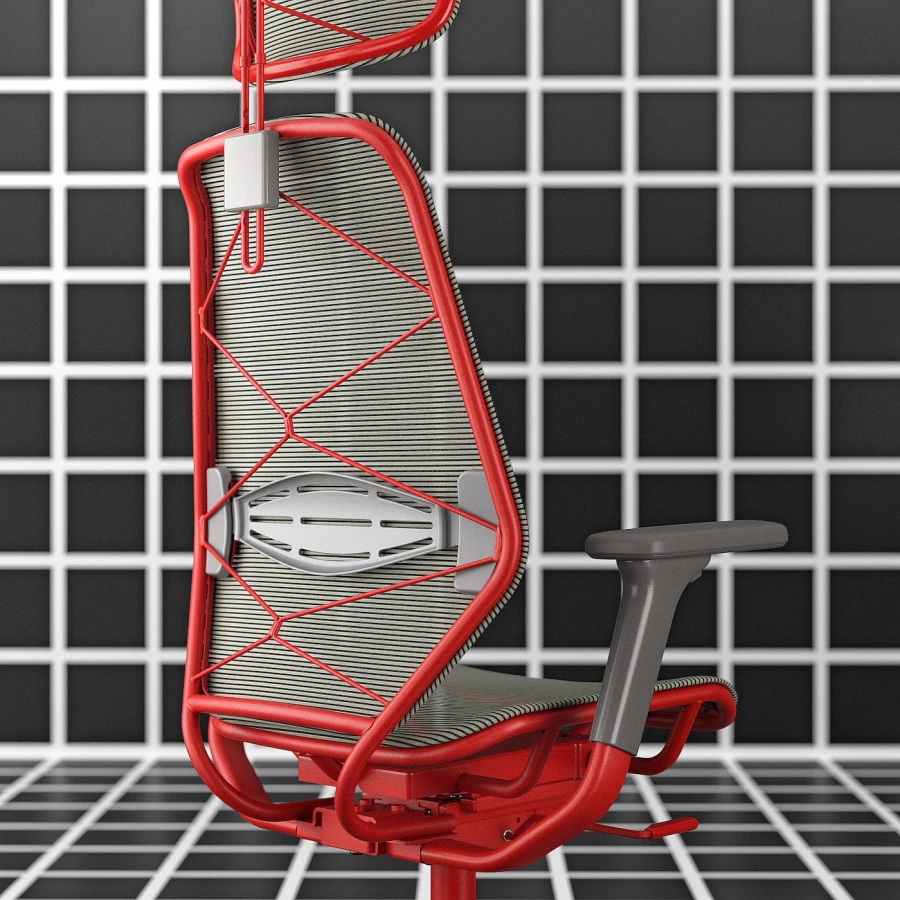 Игровое кресло - STYRSPEL IКЕА, СТИРСПЕЛ ИКЕА, 69х71 см, черный (изображение №3)