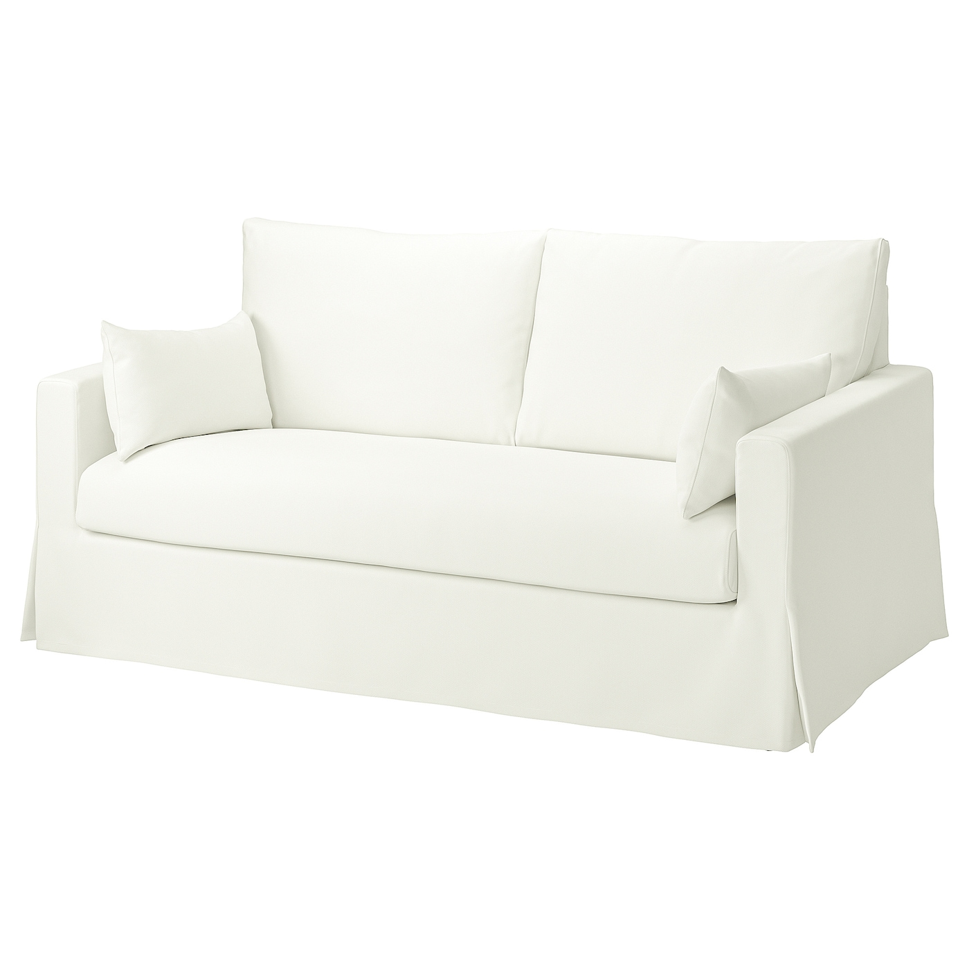 Чехол на 2-местный диван - HYLTARP IKEA/ ХУЛТАРП ИКЕА, белый