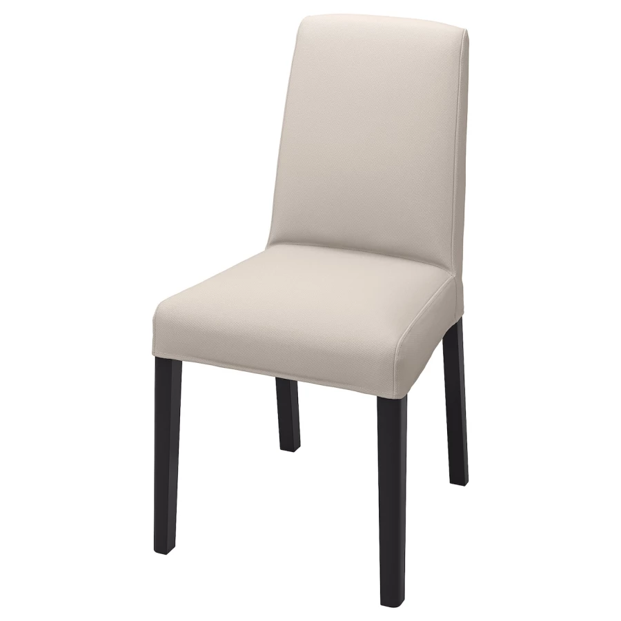 Чехол на стул - BERGMUND IKEA/ БЕРГМУНД ИКЕА,  бежевый (изображение №1)