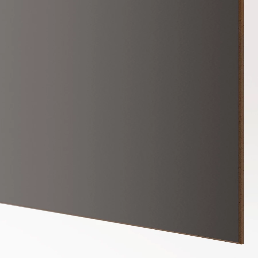 Панель  - MEHAMN IKEA/ МЕХАМН ИКЕА,  100x236 см, бежевый/коричневый (изображение №2)