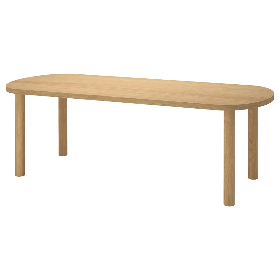 Стол IKEA STOCKHOLM 2025/СТОКГОЛЬМ 2025 ИКЕА,  230x90 см, светло-коричневый (изображение №1)