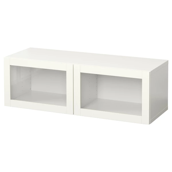 Навесной шкаф - IKEA BESTÅ/BESTA, 120x42x38 см, белый, БЕСТО ИКЕА