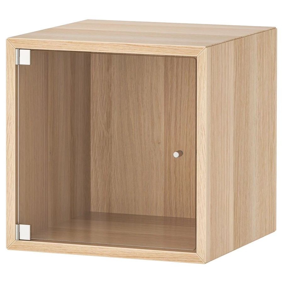 Навесной шкаф - IKEA EKET, 35x35x35 см, под беленый дуб, ЭКЕТ ИКЕА (изображение №1)