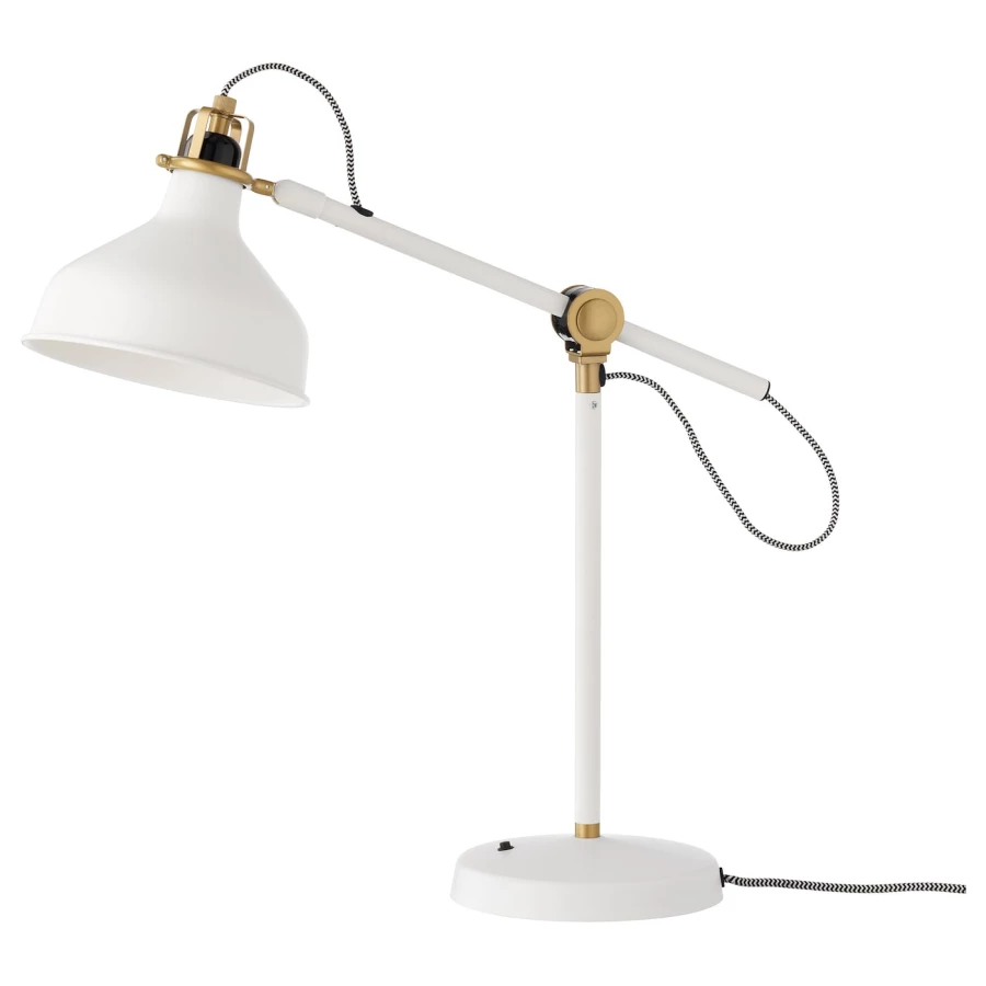 Лампа - RANARP IKEA/РАНАРП ИКЕА, 41 см, белый (изображение №1)