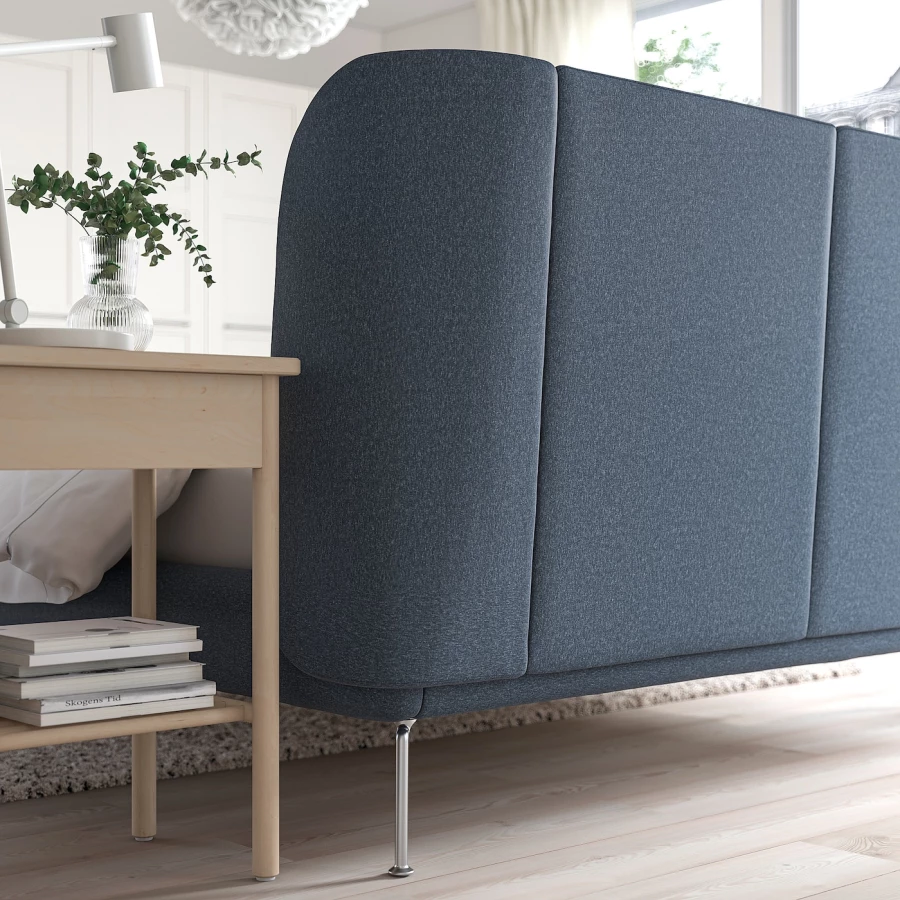 Двуспальная кровать - IKEA TUFJORD, 200х140 см, синий, ТУФЙОРД ИКЕА (изображение №6)