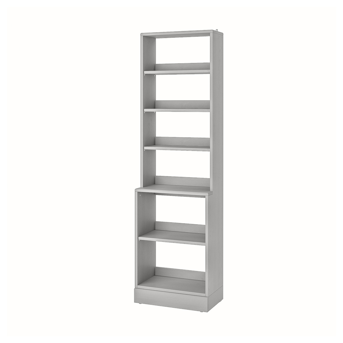 Книжный шкаф - HAVSTA IKEA/ ХАВСТА ИКЕА,  212х61 см, серый