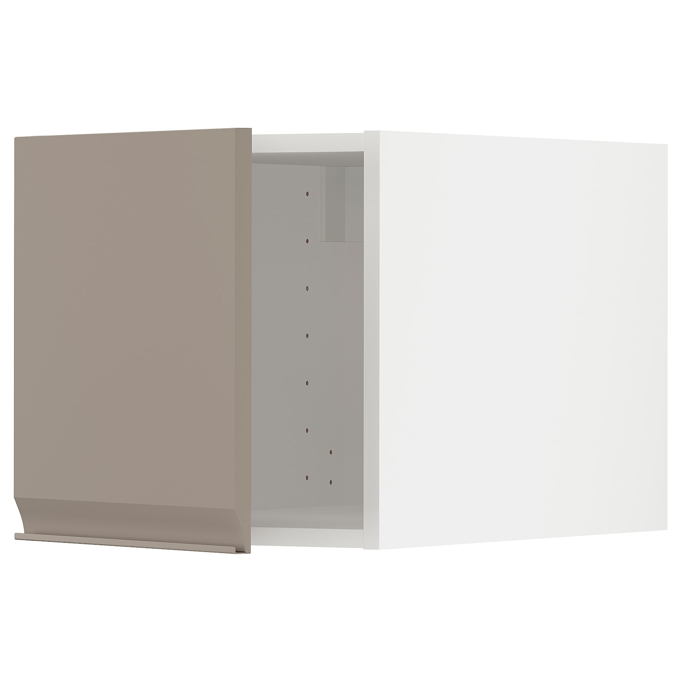 METOD Навесной шкаф - METOD IKEA/ МЕТОД ИКЕА, 40х40 см, белый/светло-коричневый