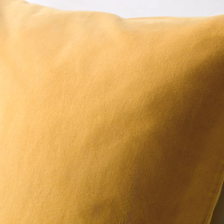 Чехол на подушку - SANELA IKEA/ САНЕЛА ИКЕА, 50х50  см, желтый (изображение №2)
