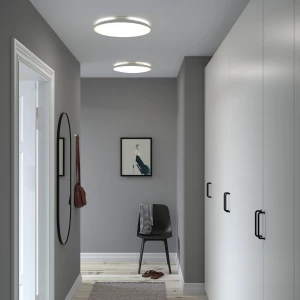 Второе фото. Потолочные светильники - NYMÅNE /NYMАNE IKEA/ НИМОНЕ ИКЕА, 45 см, белый