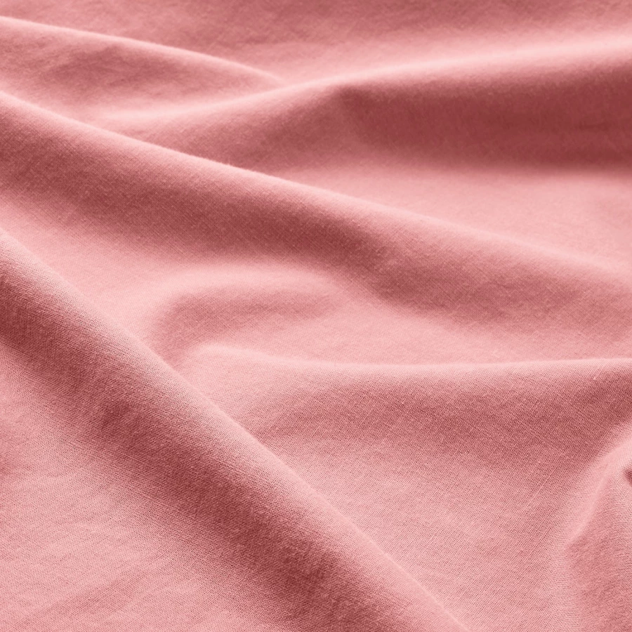 Пододеяльник и 2 наволочки - ÄNGSLILJA / АNGSLILJA  IKEA/ АНГСЛИЛА ИКАЕ,  200/50x60  см, розовый (изображение №4)