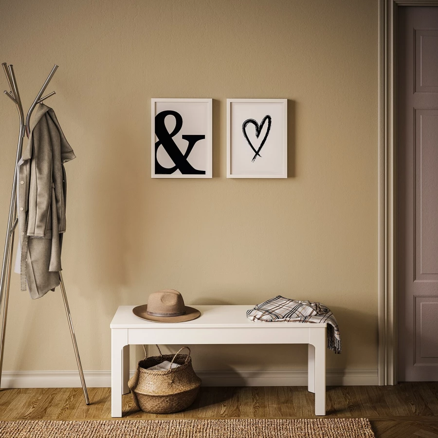 Постер, 2 шт. - IKEA BILD, 30х40 см, «И любовь», БИЛЬД ИКЕА (изображение №3)