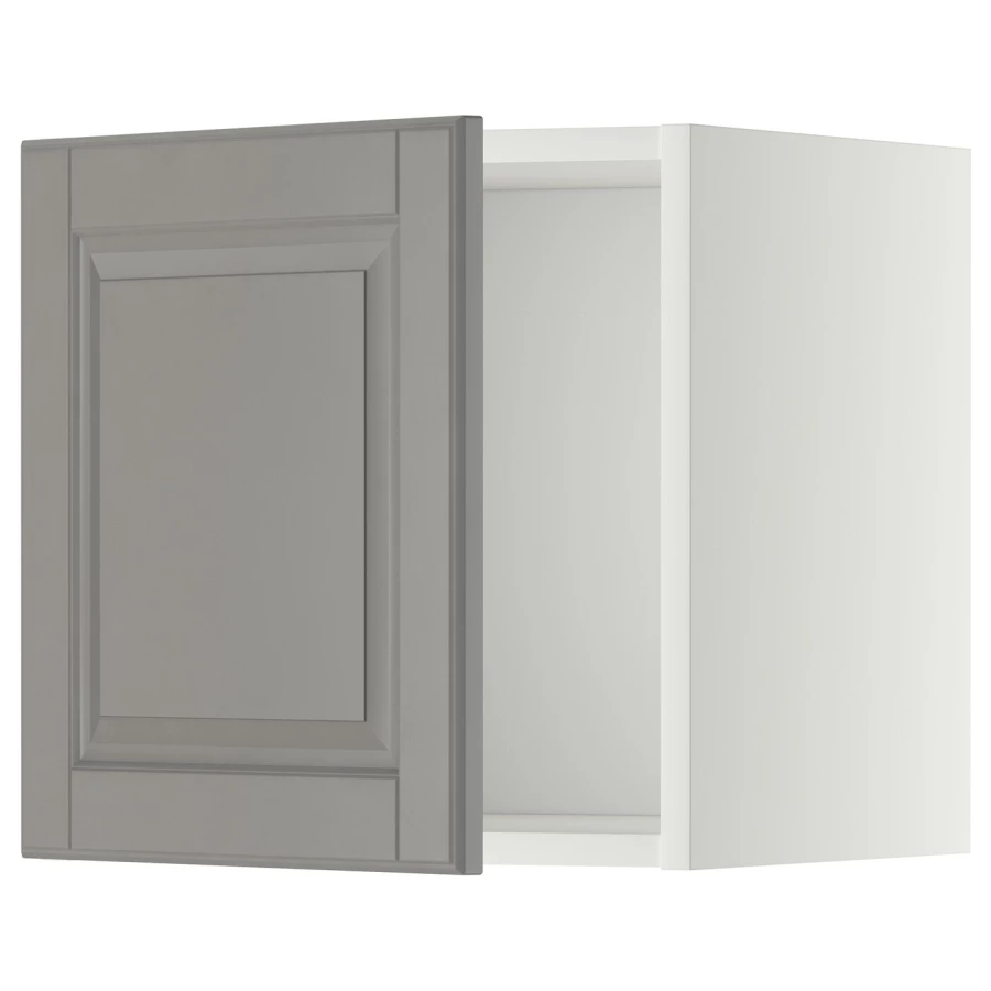 Навесной шкаф - METOD IKEA/ МЕТОД ИКЕА, 40х40 см, белый/серый (изображение №1)