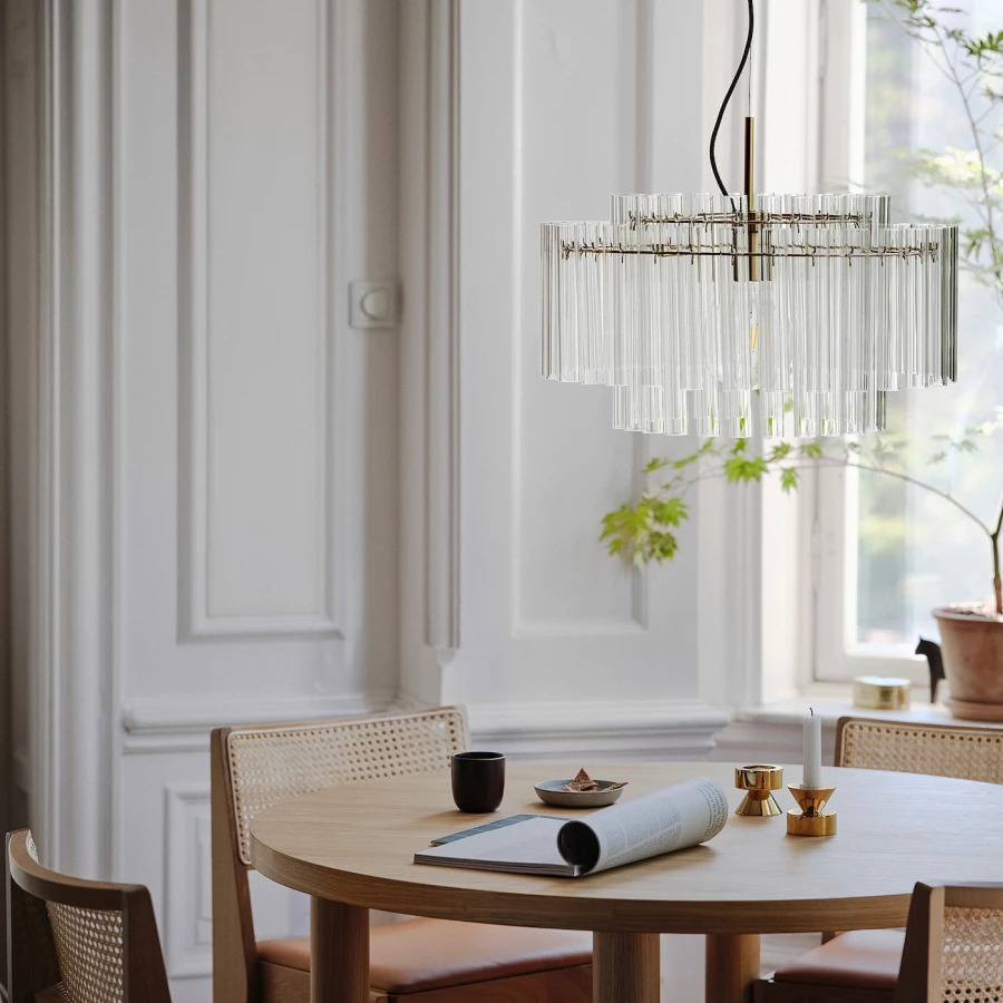 Подвесной светильник IKEA STOCKHOLM 2025 /СТОКГОЛЬМ 2025, 54 см, белый (изображение №2)