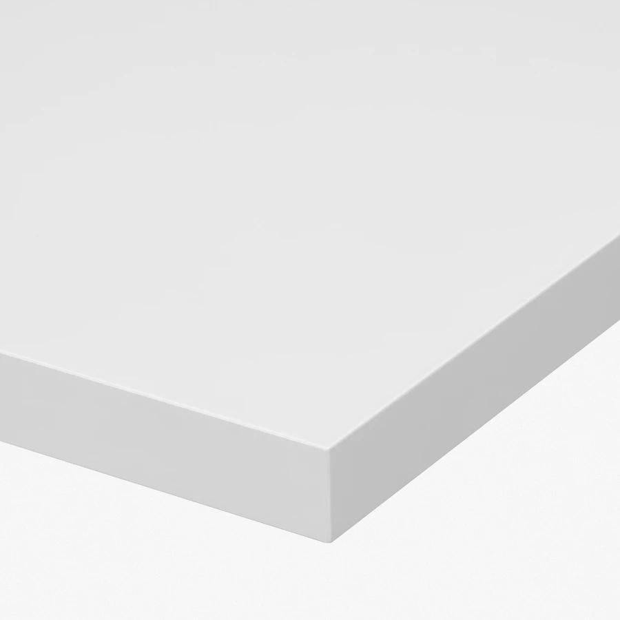 Столешница - IKEA LAGKAPTEN/ЛАГКАПТЕН ИКЕА, 160х80х3 см, белый (изображение №3)