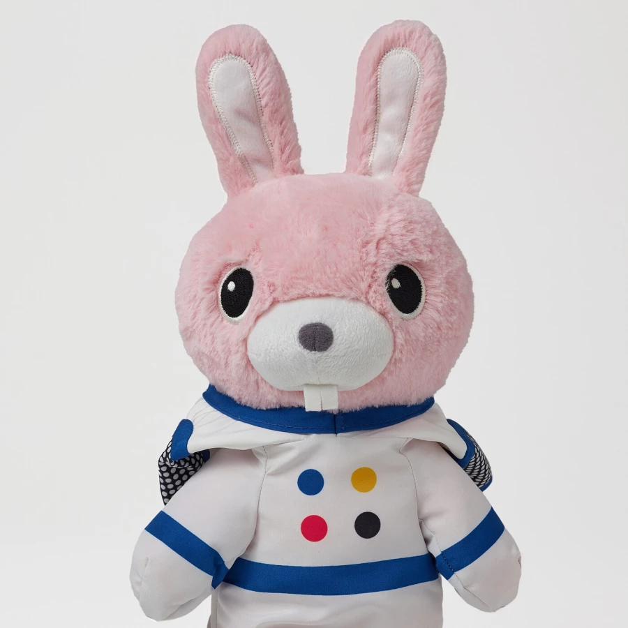 Плюшевый космонавт в скафандре - IKEA AFTONSPARV/АФТОНСПАРВ ИКЕА, разноцветный (изображение №8)