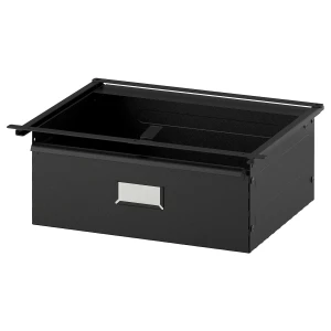 Ящик - IKEA IVAR/ИВАР ИКЕА, 14х30х39 см, черный