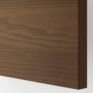 Второе фото. Фронтальная панель для посудомоечной машины - IKEA METOD / МЕТОД ИКЕА, 88x60см, коричневый